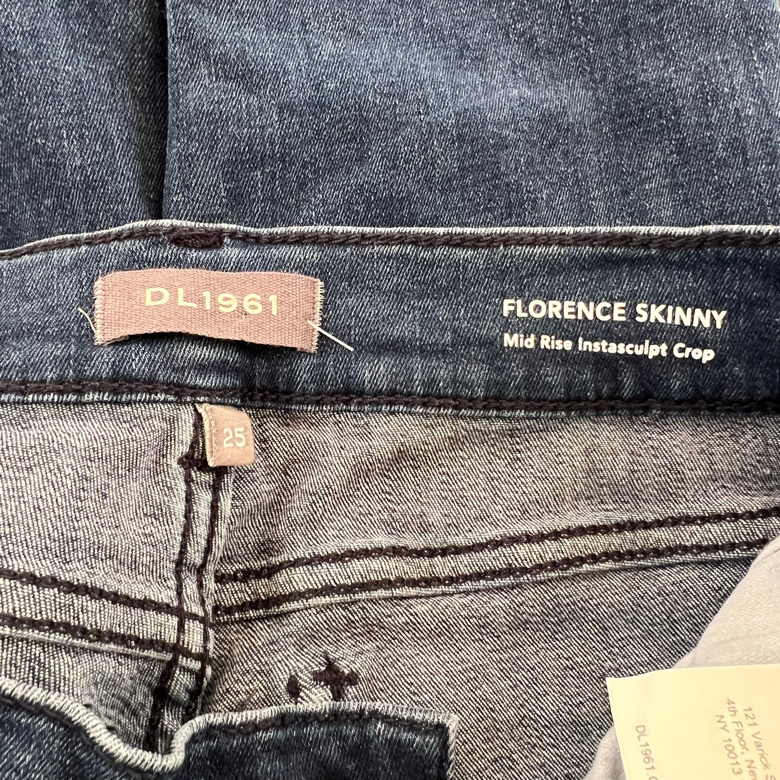 Dl1961 High Rise Skinny Ankle Jeans Dark Wash Women’s Size 25/0 — image 5 of 6